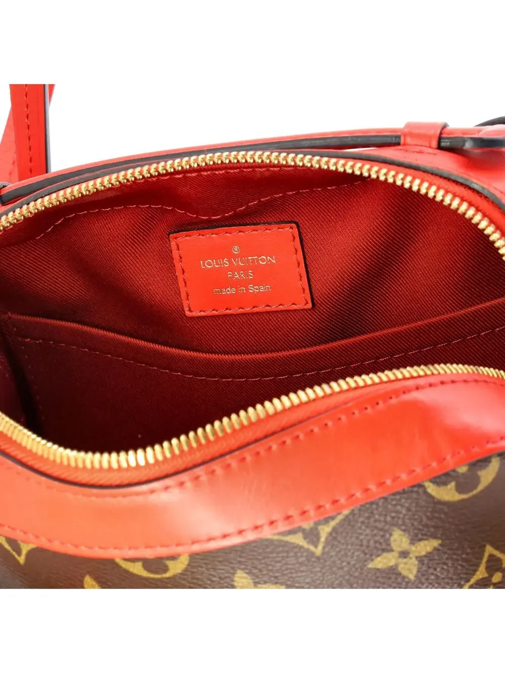 Louis Vuitton Saintonge Handbag Canvas #252740L19B